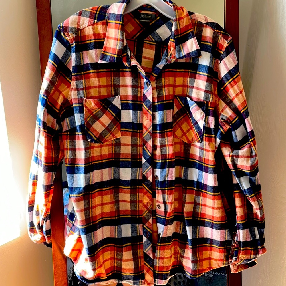 Oversized flannel